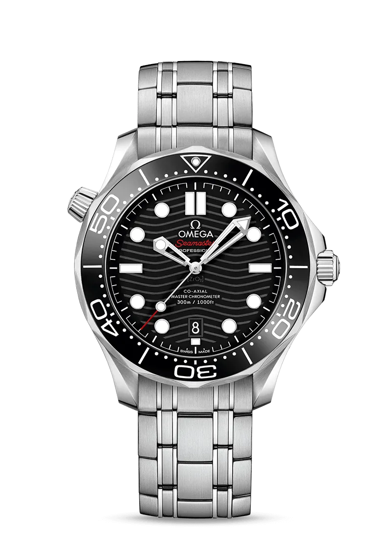 Omega Seamaster Diver 300M Co‑Axial Master Chronometer 42mm Steel on Steel 210.30.42.20.01.001