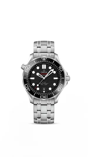 Omega Seamaster Diver 300M Co‑Axial Master Chronometer 42mm Steel on Steel 210.30.42.20.01.001