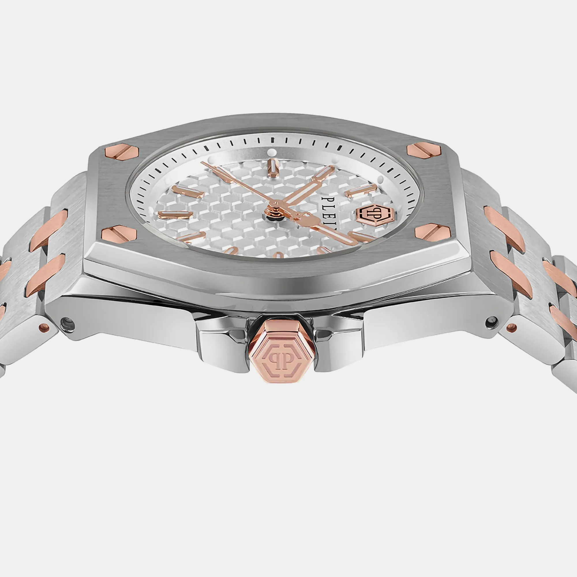 Plein Extreme Lady White Analog Stainless Steel Watch PWJAA0622