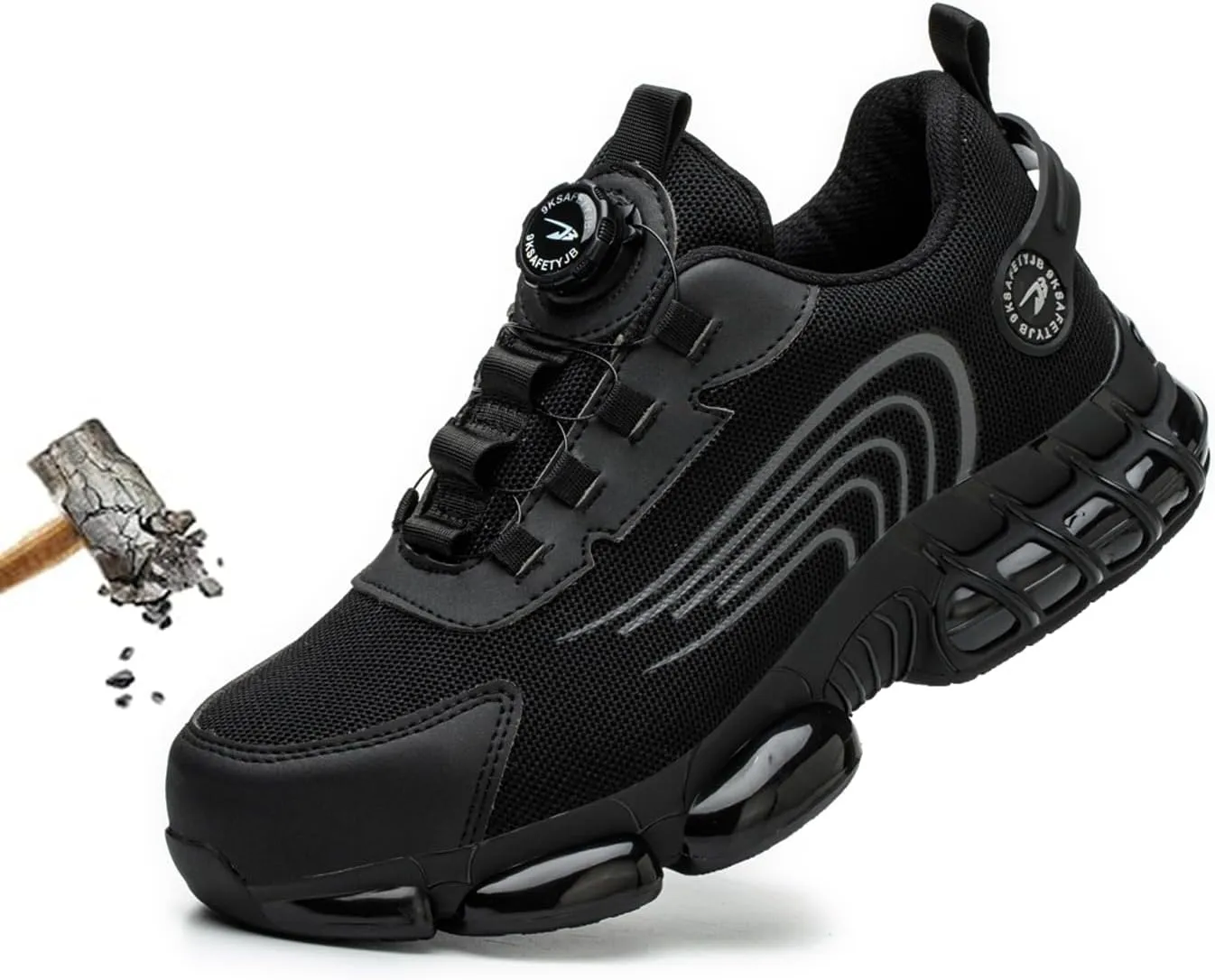 Prestivos Shoes for Men Women Prestivos Steel Toe Shoes Safety Steel Toe Sneakers for Men 2025 New Comfortable Work Shoe