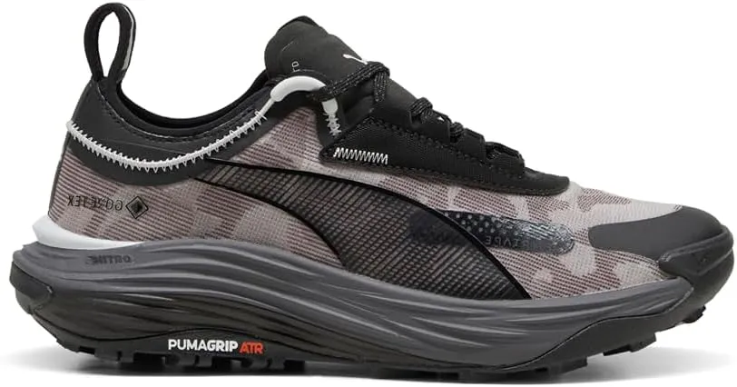PUMA Womens Voyage Nitro 3 GTX Trail Trail Running Sneakers Shoes - Black, Purple - Size 10 M