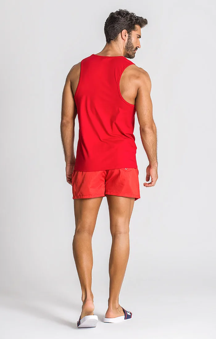 Red Dimension Tanktop