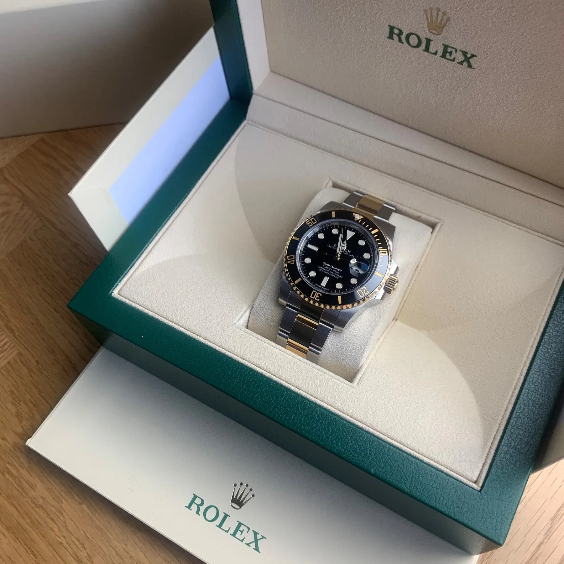 Rolex Submariner Date 116613LN Bi-Metal Brand New 2020 Full Set Watch