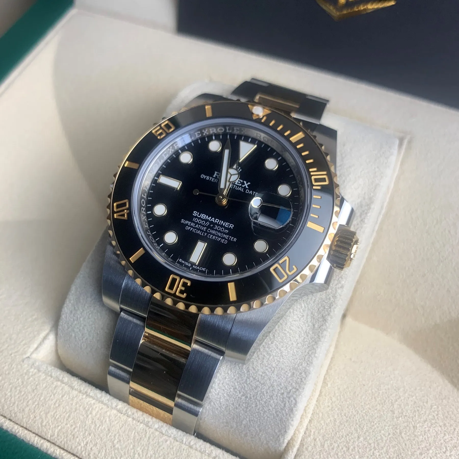 Rolex Submariner Date 116613LN Bi-Metal Brand New 2020 Full Set Watch