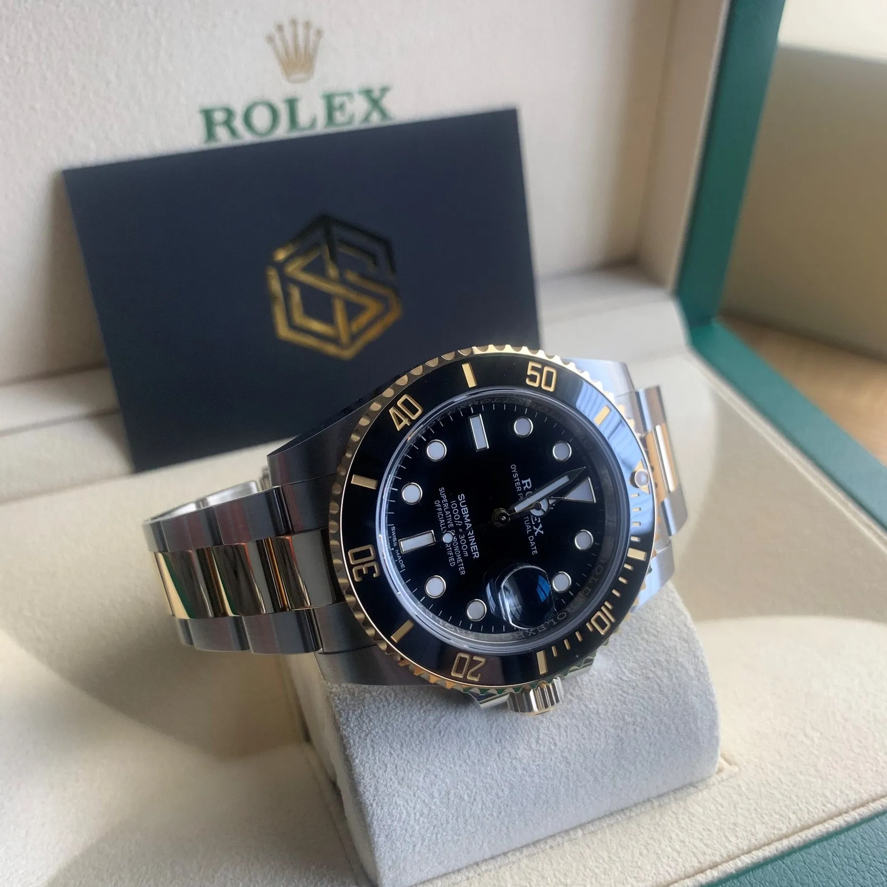 Rolex Submariner Date 116613LN Bi-Metal Brand New 2020 Full Set Watch