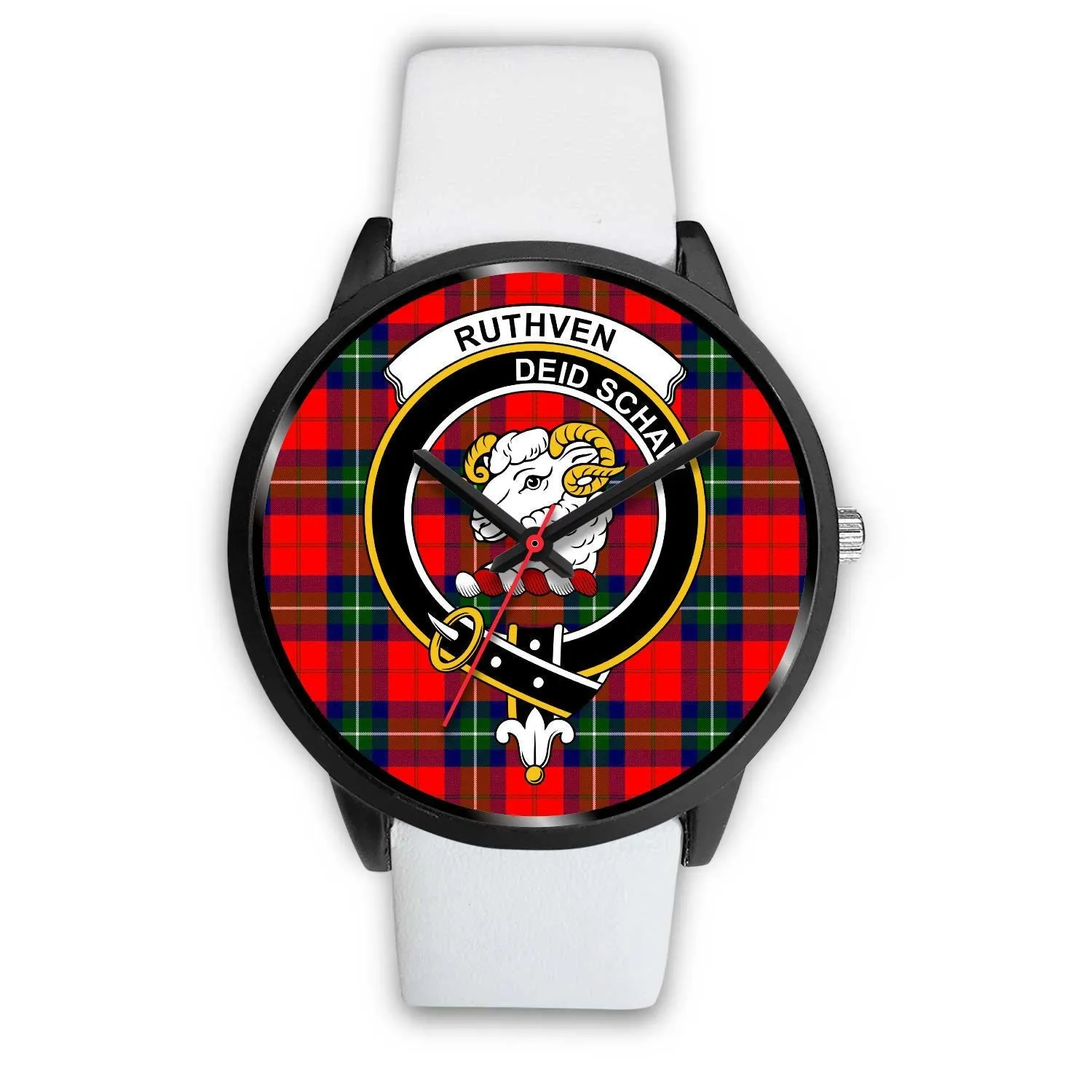 Ruthven Modern Clan Badge Tartan Black Watch
