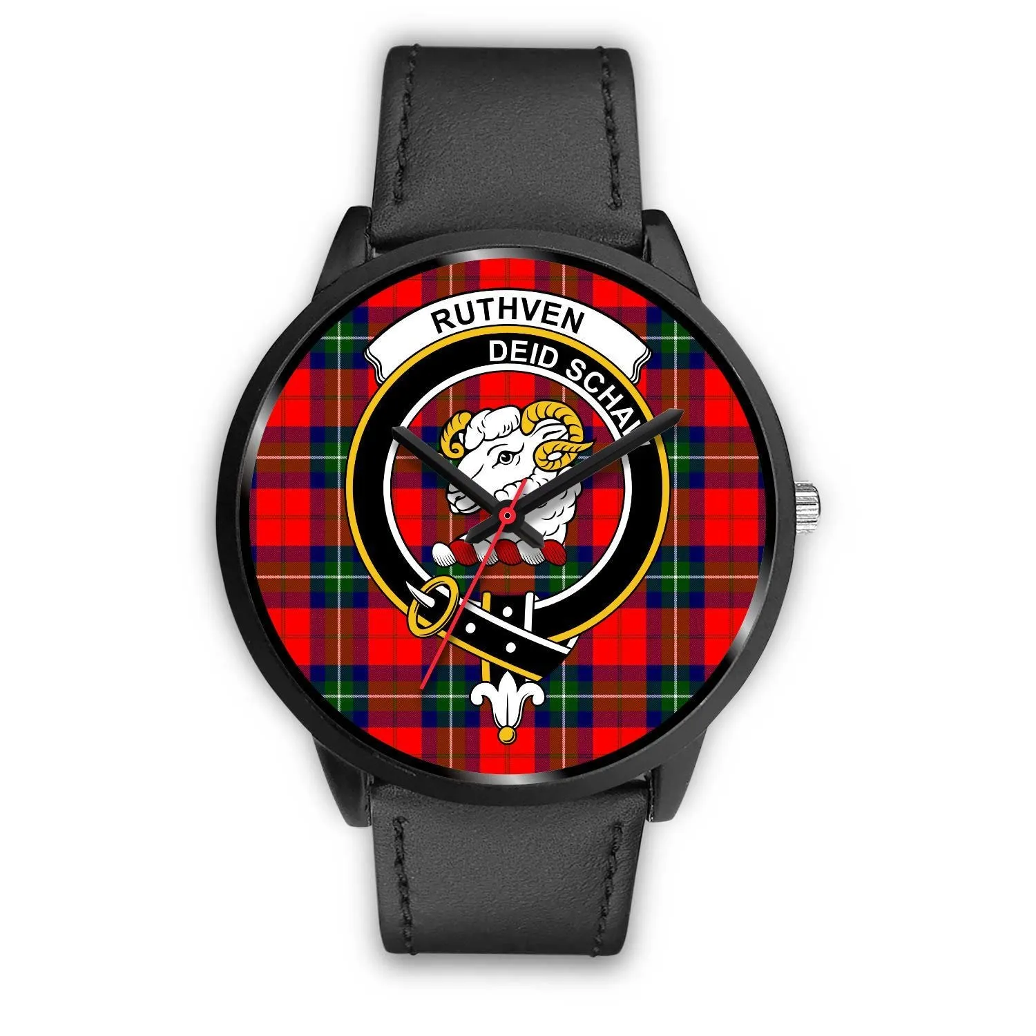 Ruthven Modern Clan Badge Tartan Black Watch