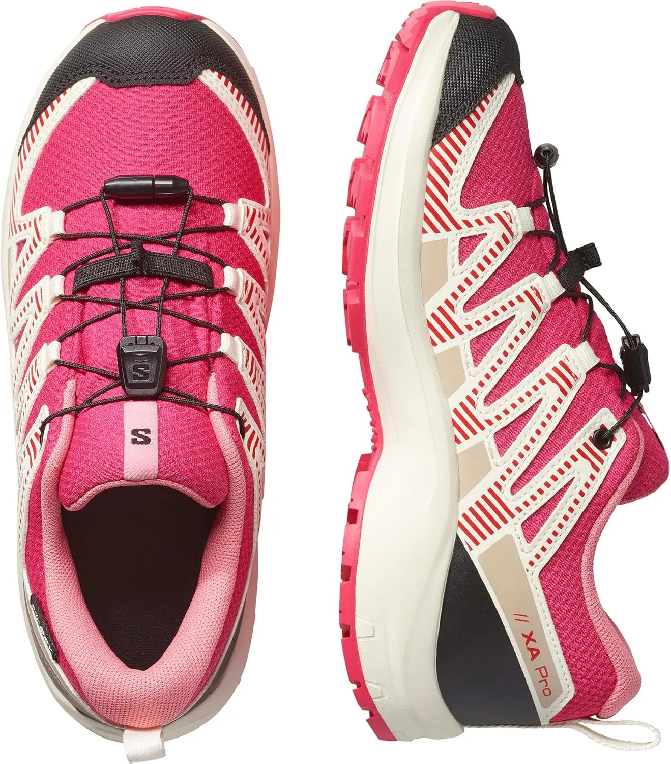 Salomon Unisex Juniors XA Pro V8 Mid Waterproof Trail Running Shoes for Kids