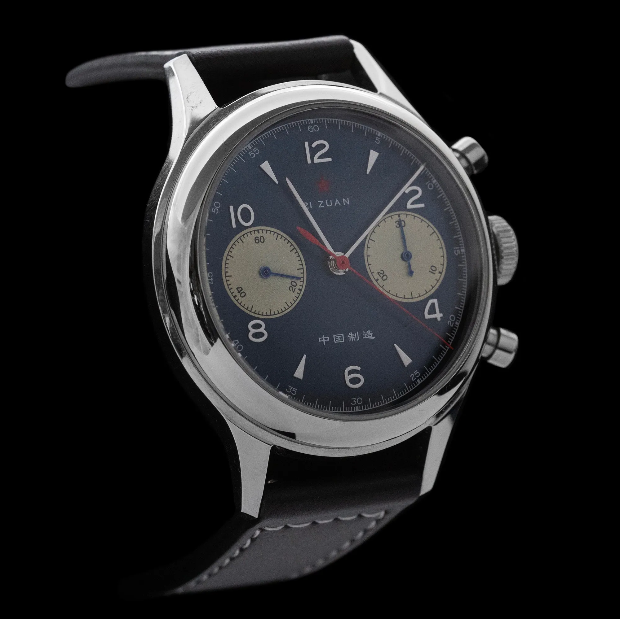 Seakoss - 'Red Star' 1963 Mechanical Chronograph 38mm