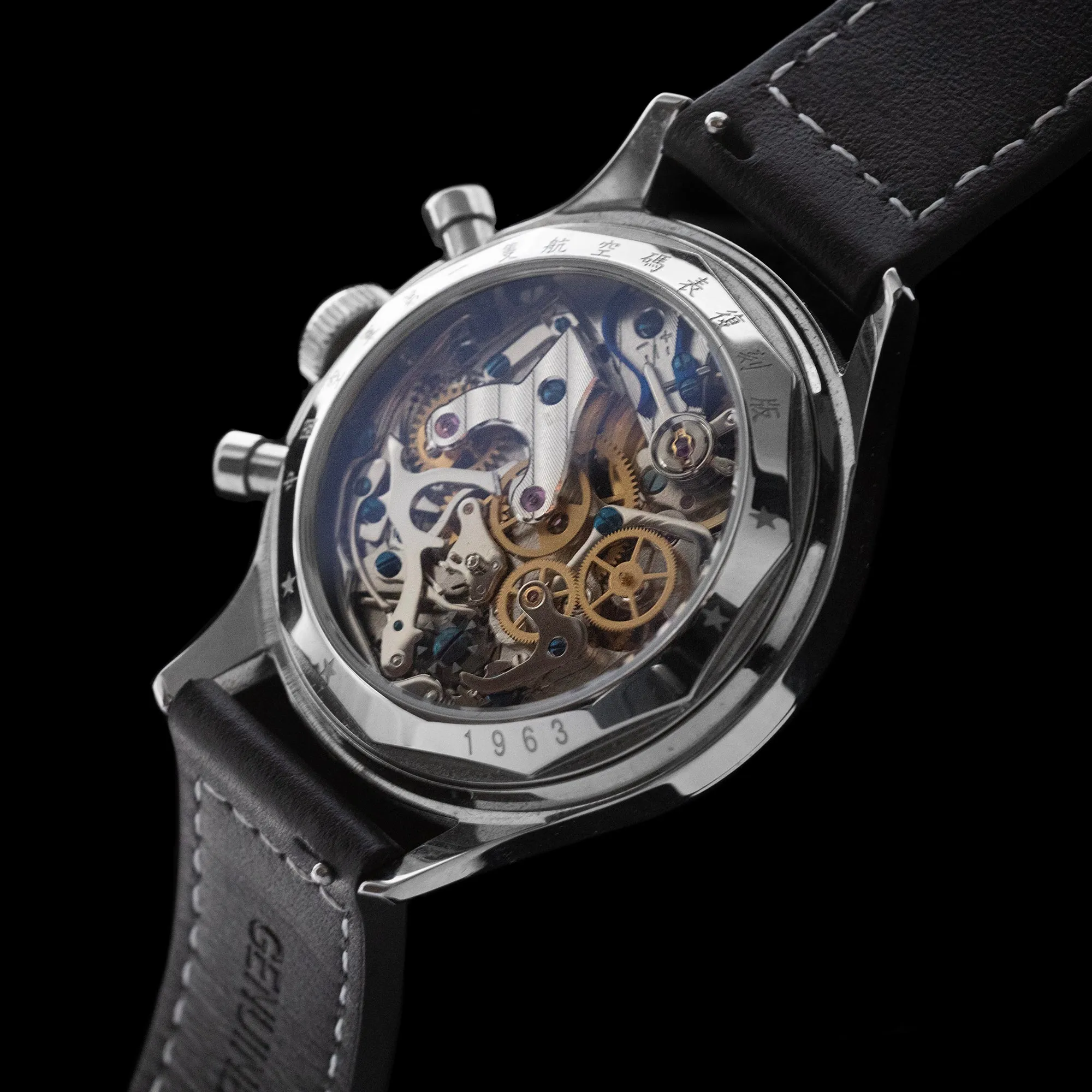 Seakoss - 'Red Star' 1963 Mechanical Chronograph 38mm