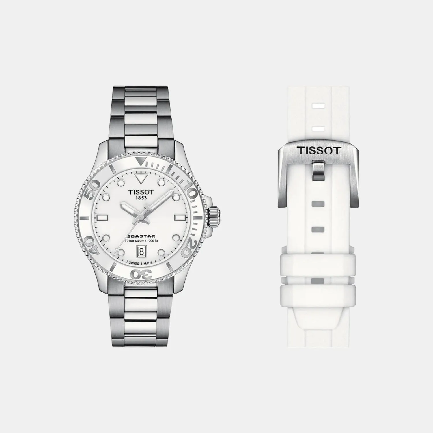 Seastar Unisex Analog Stainless Steel Watch T1202101101100
