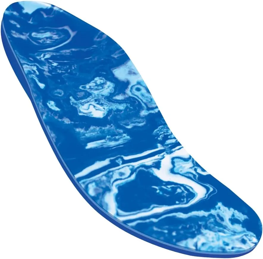 SoleAid Sport XTII, 3-Layer Athletic Insoles - Light Weight, Soft, High Rebound, Shock Absorbing, Anti-Friction, Accommodative Foot Support (Men - / Women 5-6)