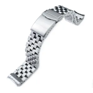 Super Engineer II for Seiko MM300 Prospex Marinemaster V-Clasp, Brushed