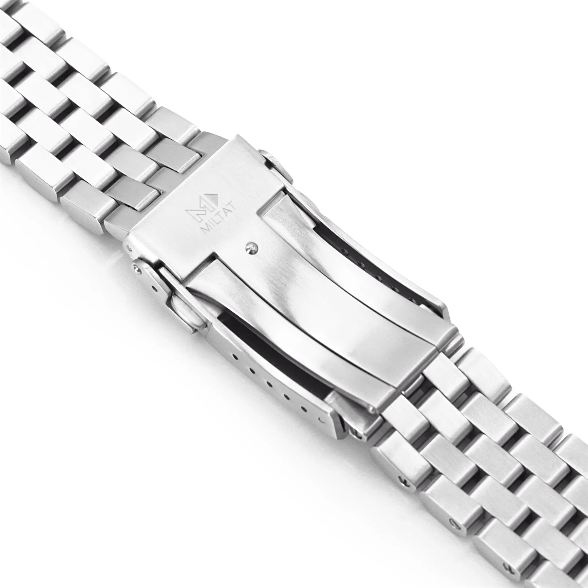 Super Engineer II for Seiko MM300 Prospex Marinemaster V-Clasp, Brushed