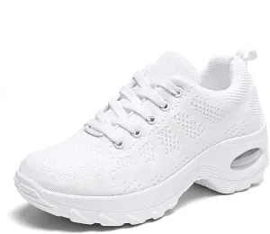 SWDZM Women's Dance Shoes,Breathable Fashion Sneakers,Split-Sole Dance Jazz Shoes,Mesh Outdoor Shoes 729