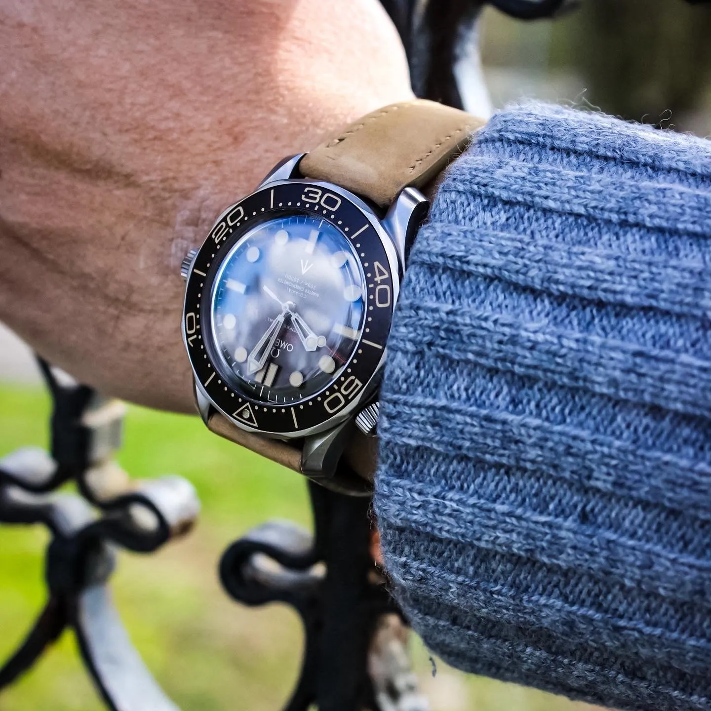 The Tod's Point Watch Strap in Sand