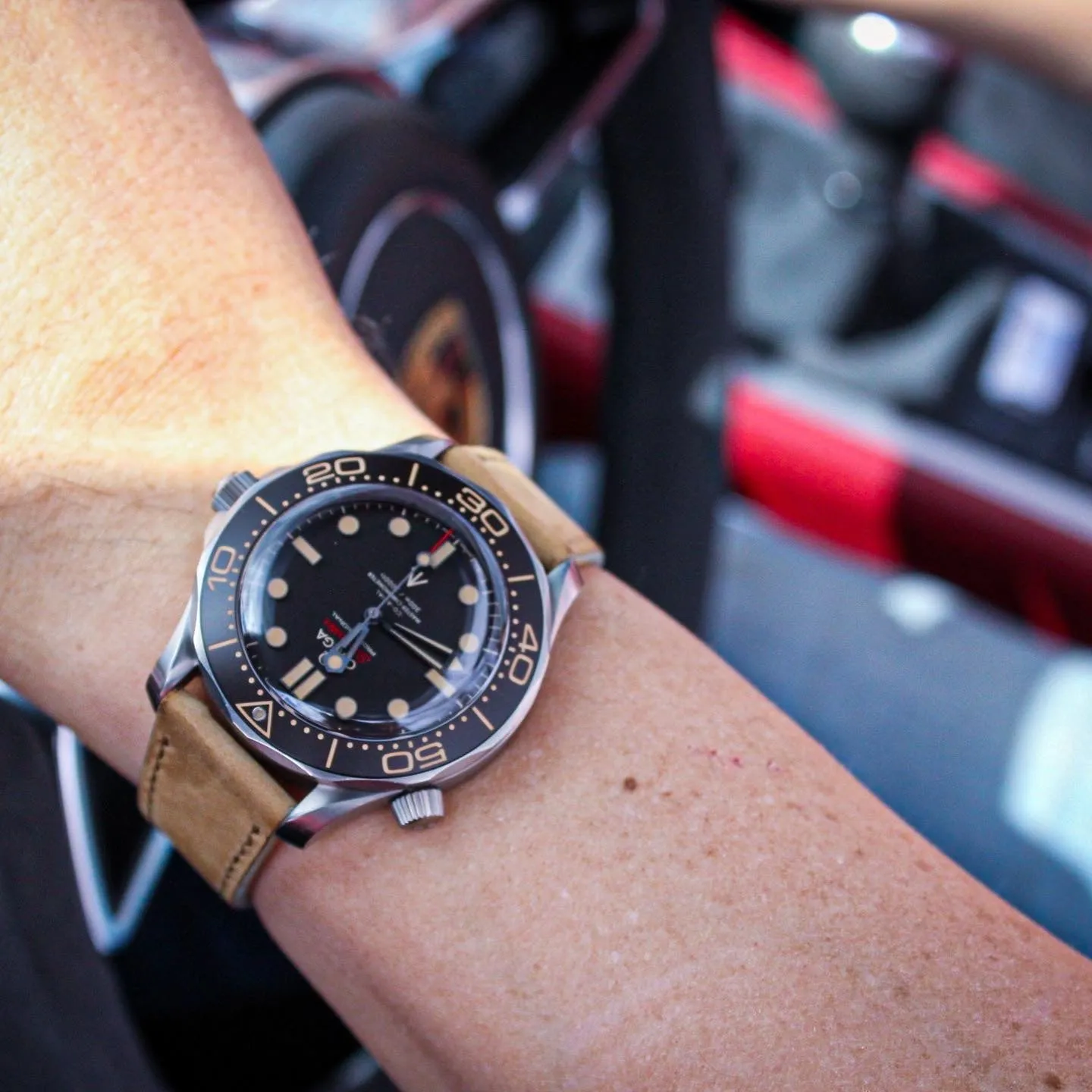 The Tod's Point Watch Strap in Sand