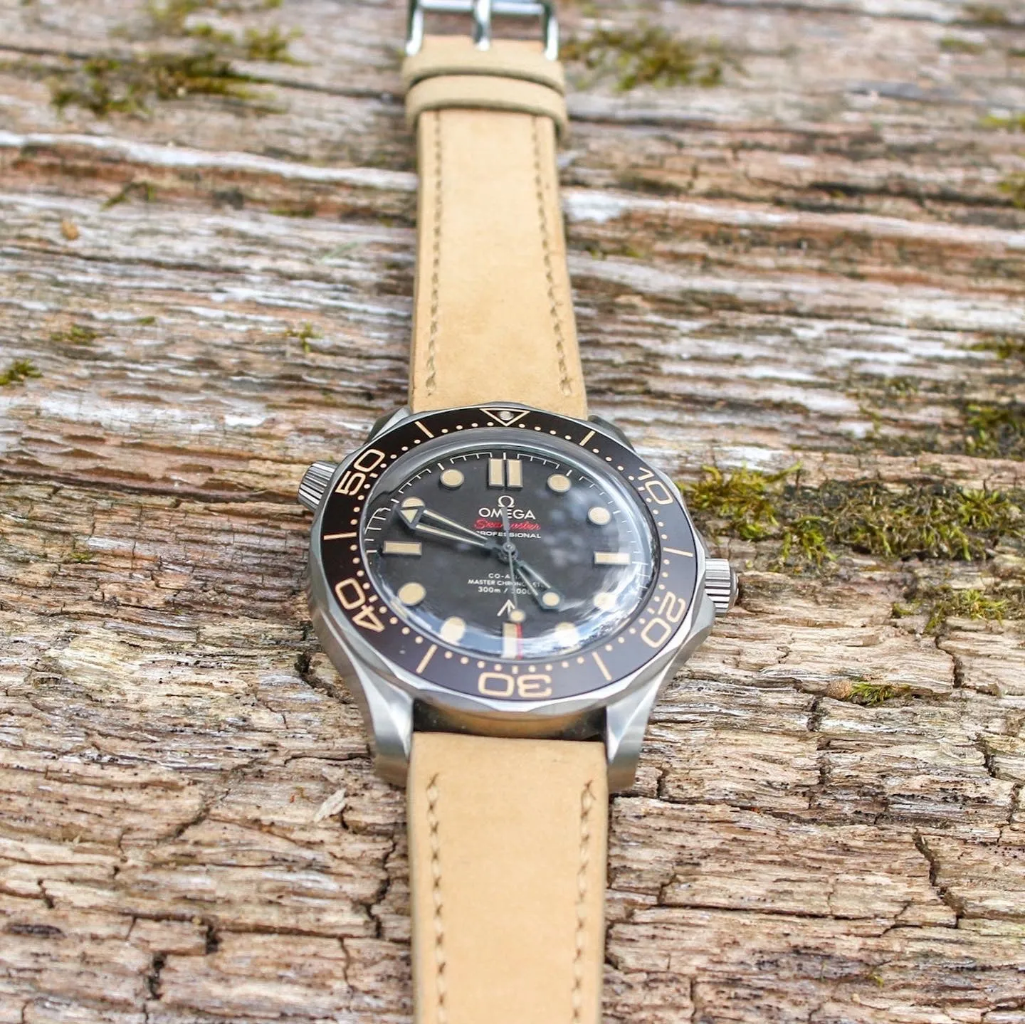 The Tod's Point Watch Strap in Sand