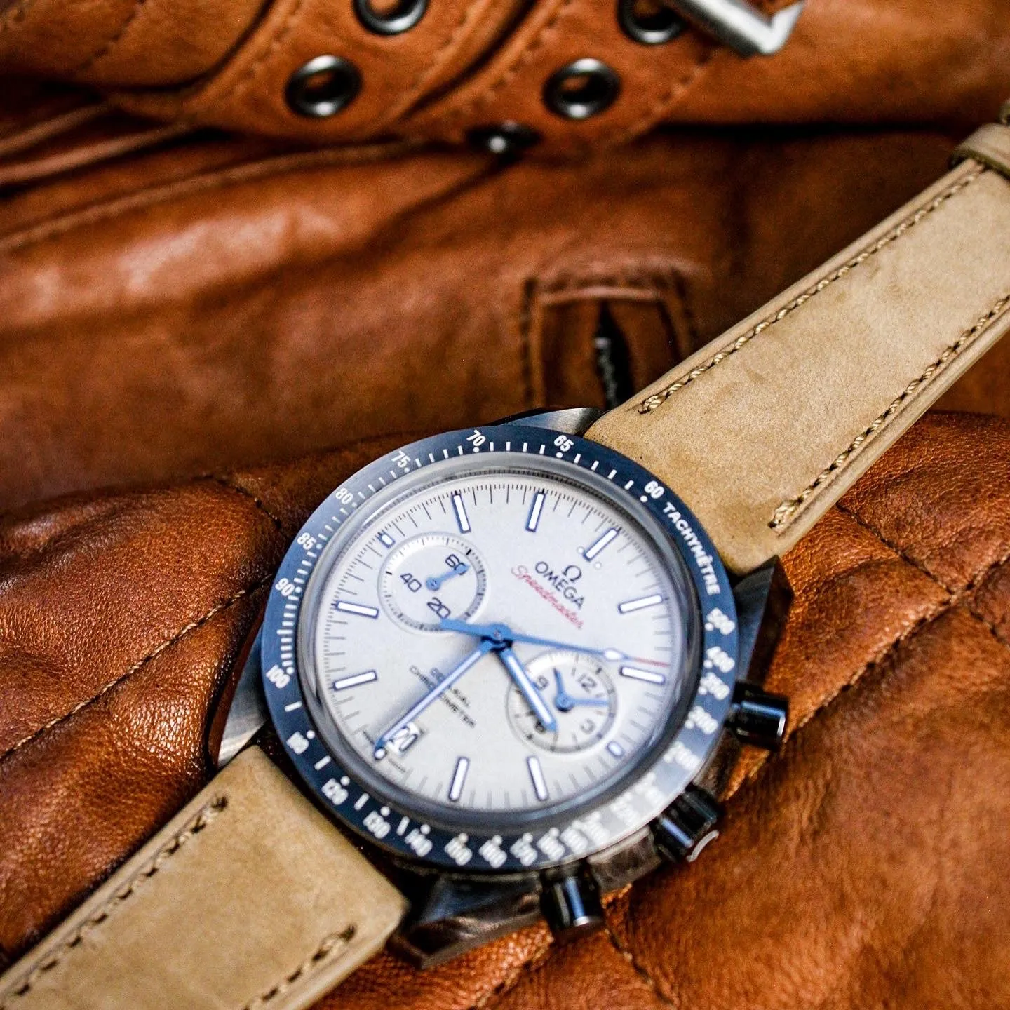 The Tod's Point Watch Strap in Sand