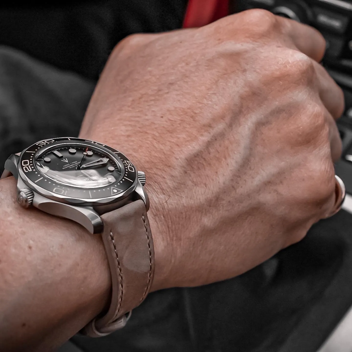 The Tod's Point Watch Strap in Sand