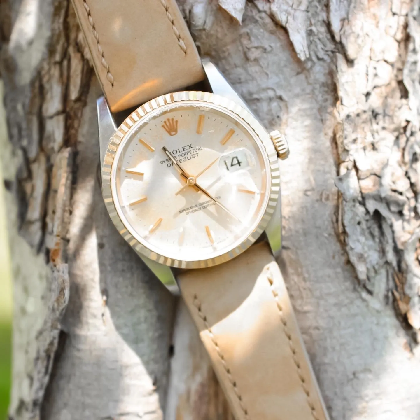 The Tod's Point Watch Strap in Sand