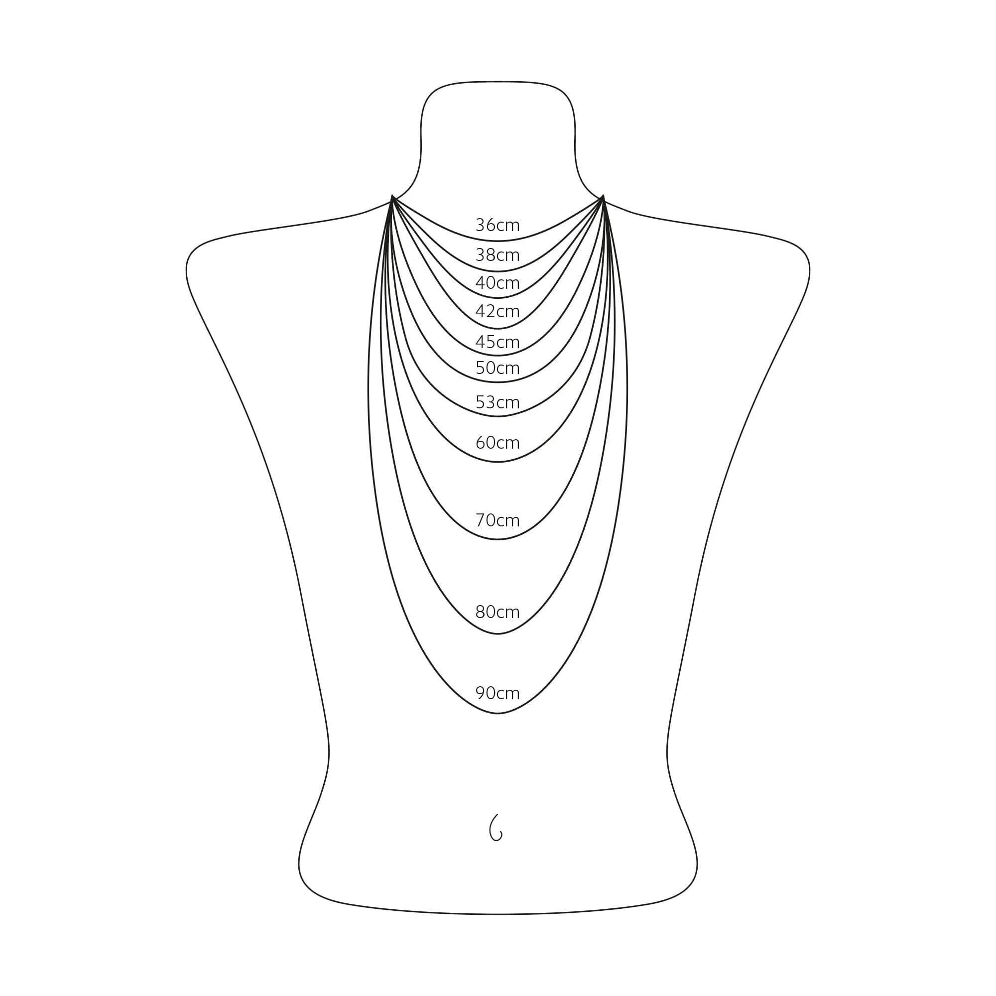 THOMAS SABO Necklace with letter pendant P and white zirconia - silver