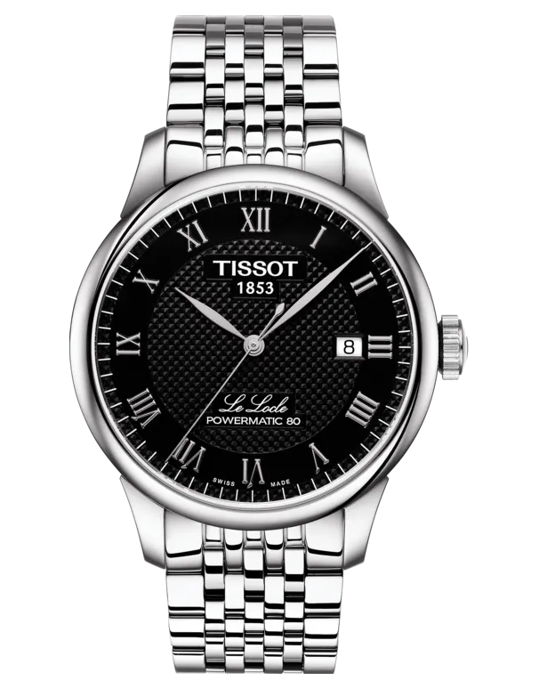 Tissot T-Classic Le Locle Powermatic 80 Automatic Watch - T006.407.11.053.00 - 763982