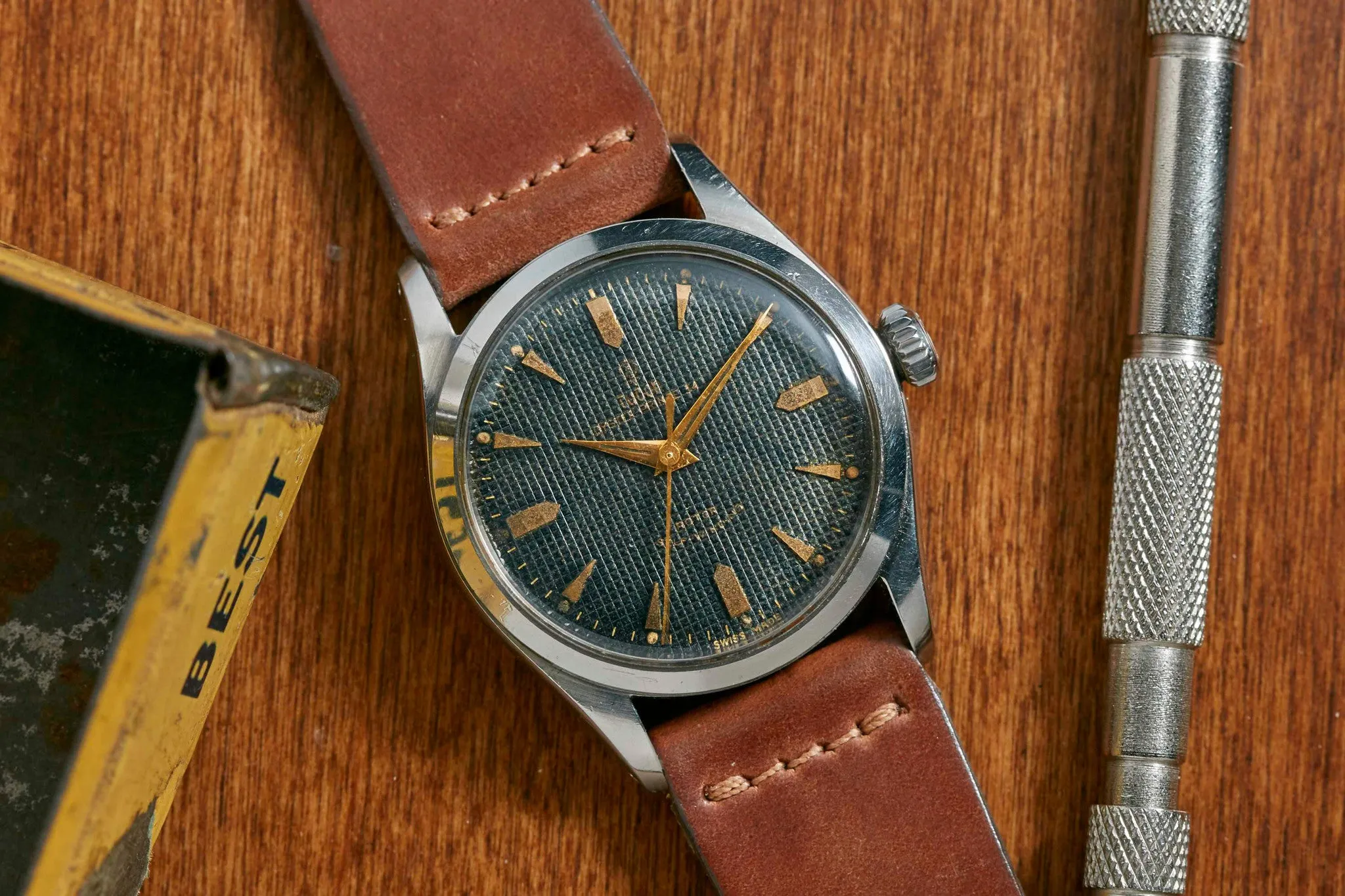 Tudor Oyster Prince Waffle Dial