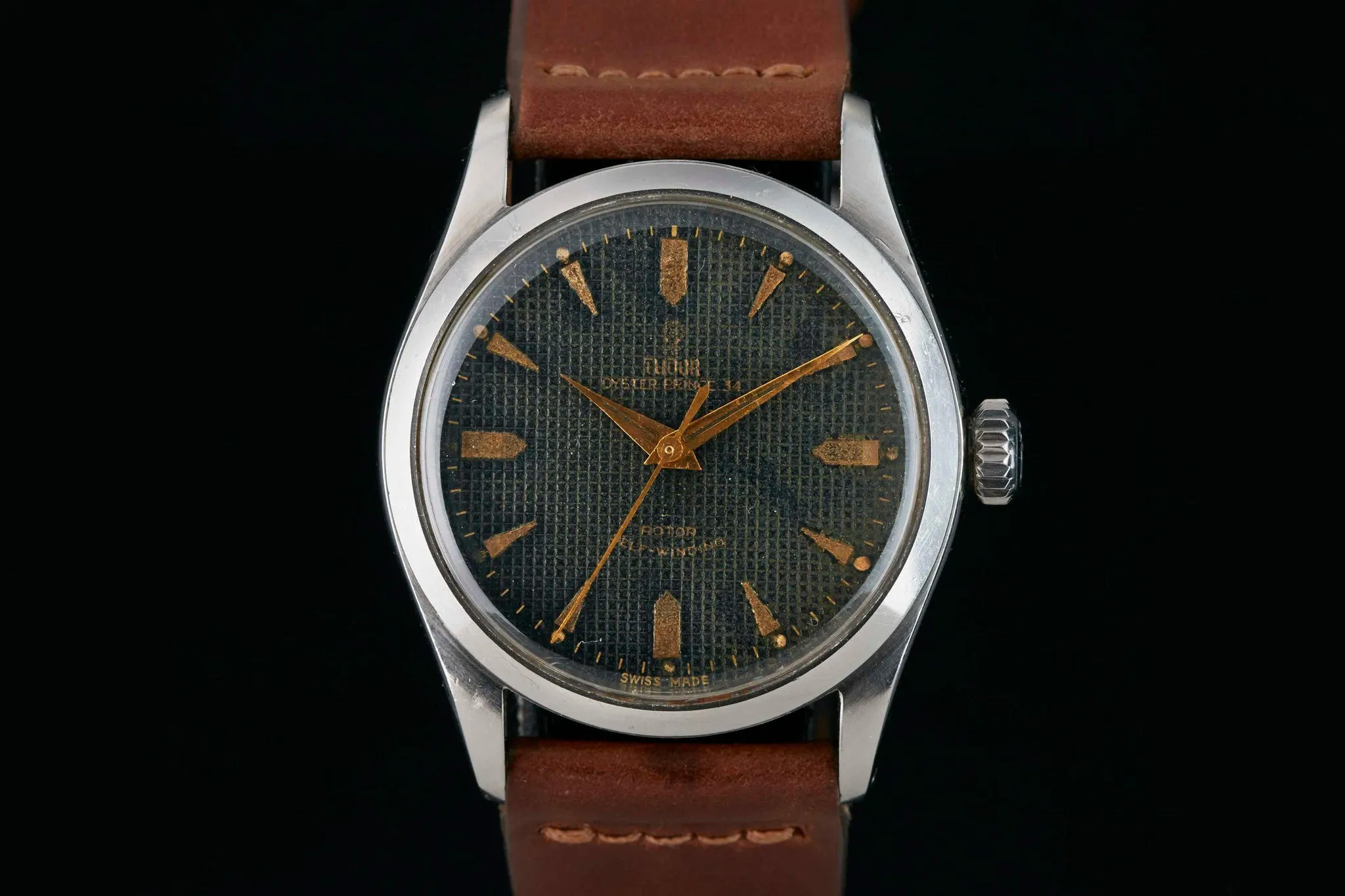Tudor Oyster Prince Waffle Dial