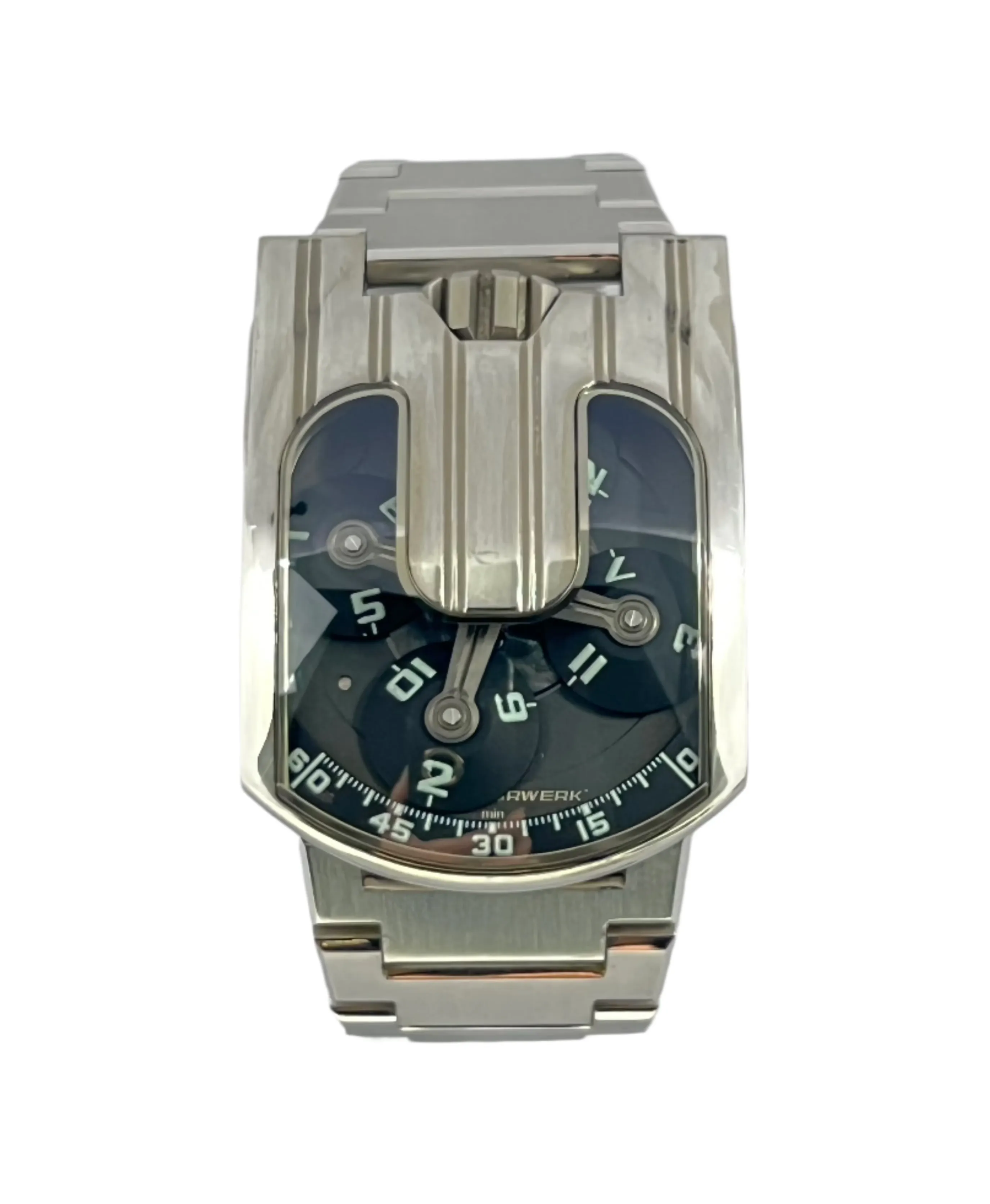 Urwerk 18K White Gold Men's Watch
