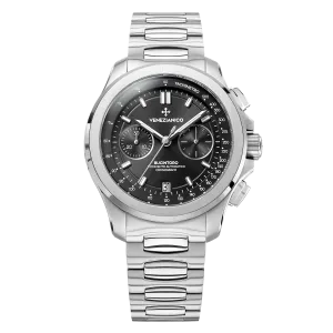 Venezianico Automatic Chronograph Watch Bucintoro 40mm Black 8221502C