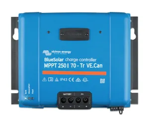 VICTRON BLUESOLAR (NO BLUETOOTH) 250/70-TR VE.CAN MPPT CHARGE CONTROLLER