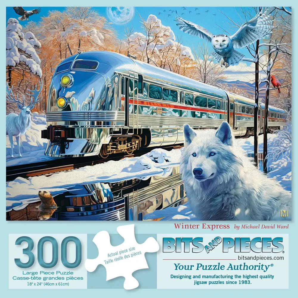 Winter Express Jigsaw Puzzle