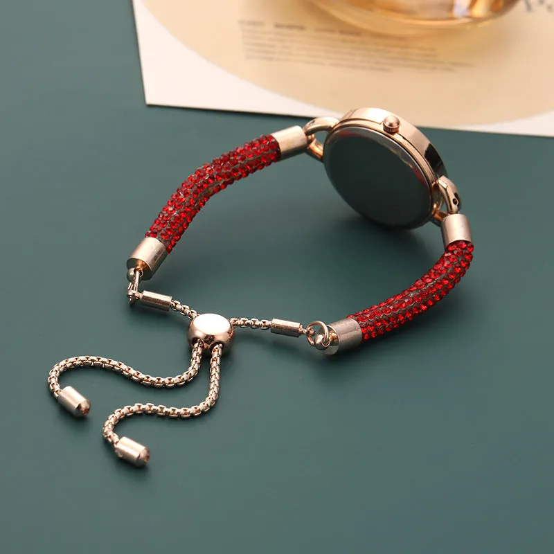 Women's Quartz Fashion Watch with Niche Bracelet Band