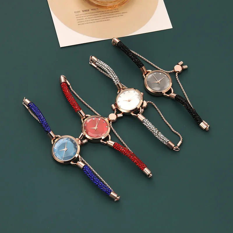 Women's Quartz Fashion Watch with Niche Bracelet Band