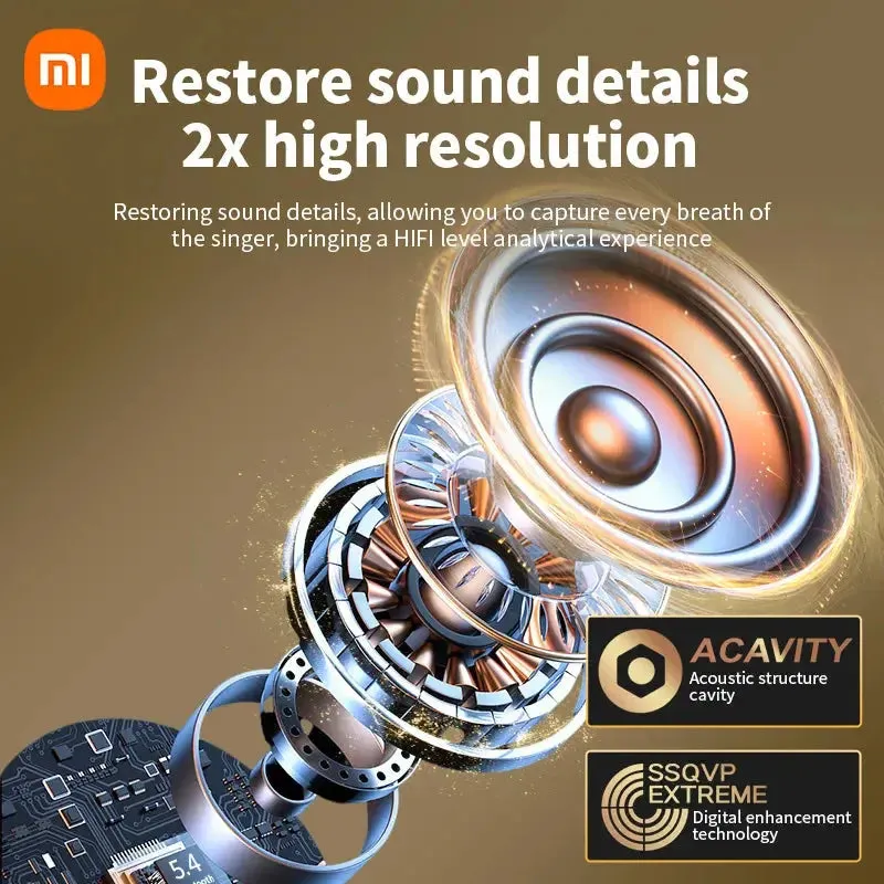 XIAOMI S39 Ear Clip ENC Headset Wireless Bluetooth5.4 Headphone LED Digital Display Sport Running Earphone For Android iOS