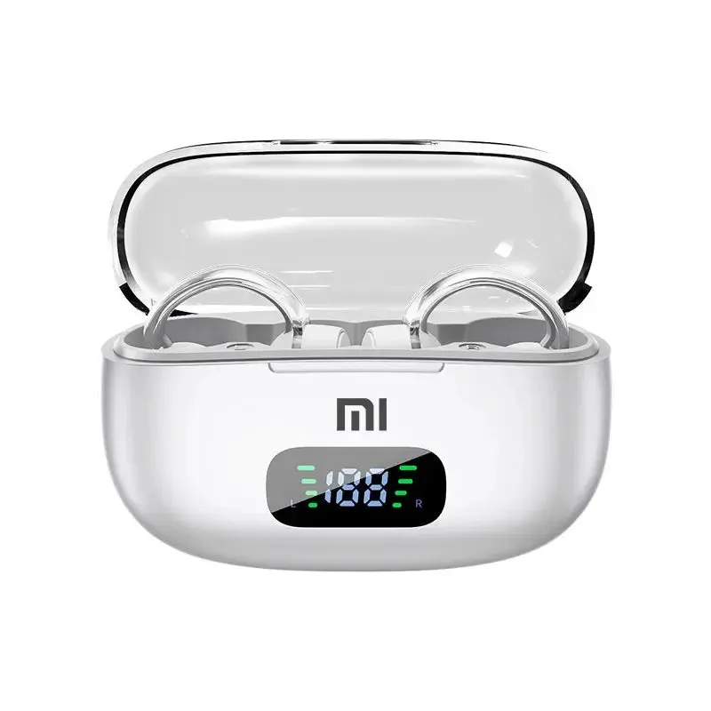 XIAOMI S39 Ear Clip ENC Headset Wireless Bluetooth5.4 Headphone LED Digital Display Sport Running Earphone For Android iOS