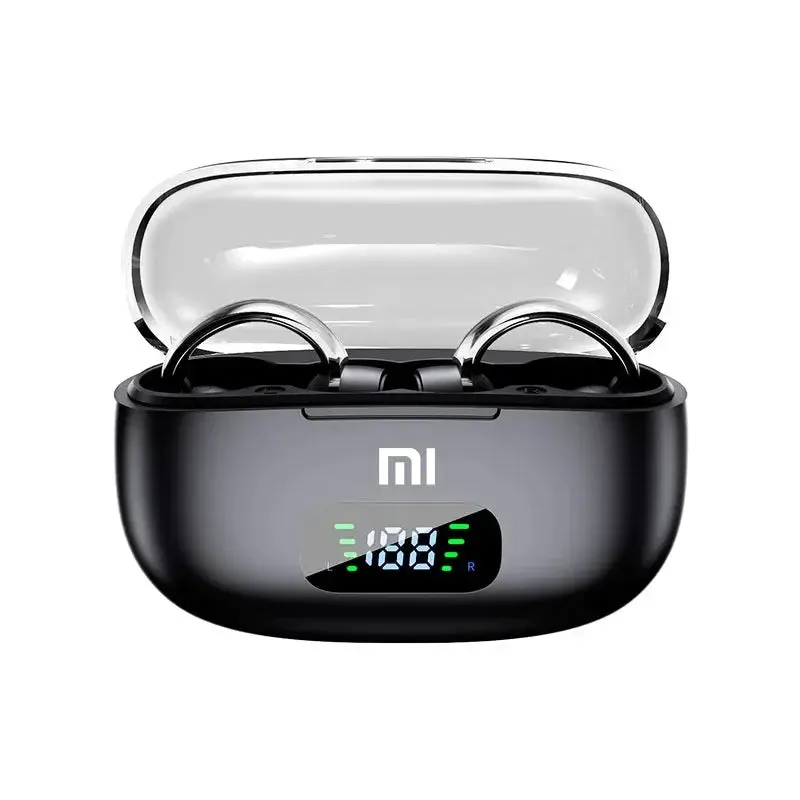 XIAOMI S39 Ear Clip ENC Headset Wireless Bluetooth5.4 Headphone LED Digital Display Sport Running Earphone For Android iOS