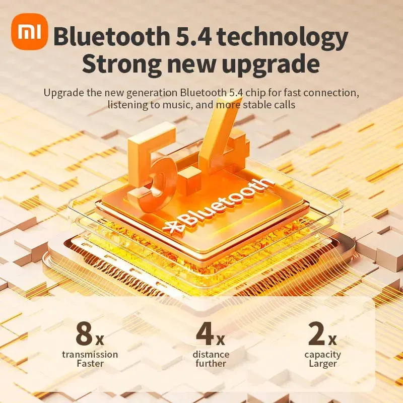 XIAOMI S39 Ear Clip ENC Headset Wireless Bluetooth5.4 Headphone LED Digital Display Sport Running Earphone For Android iOS